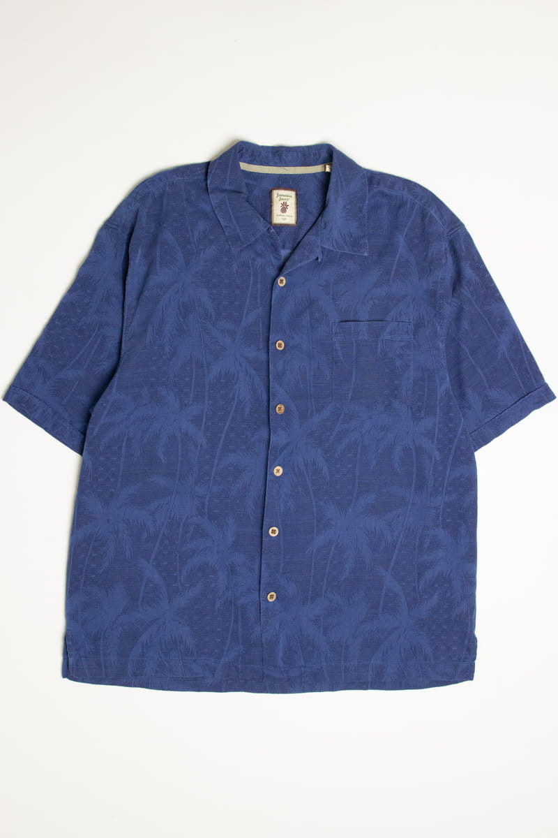 Silk Jamaica Jaxx Palm Trees Hawaiian Shirt