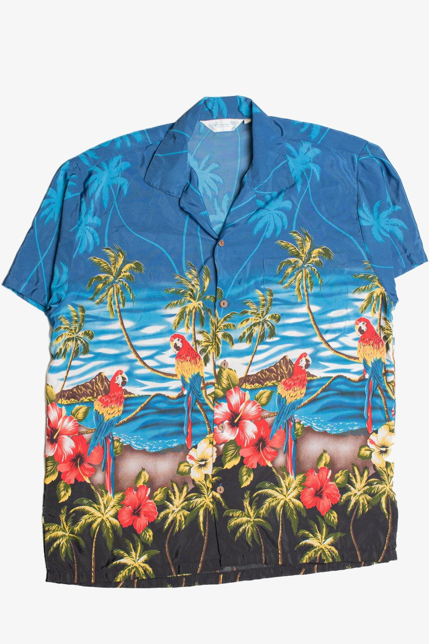 Blue Hawaiian Shirt 2276