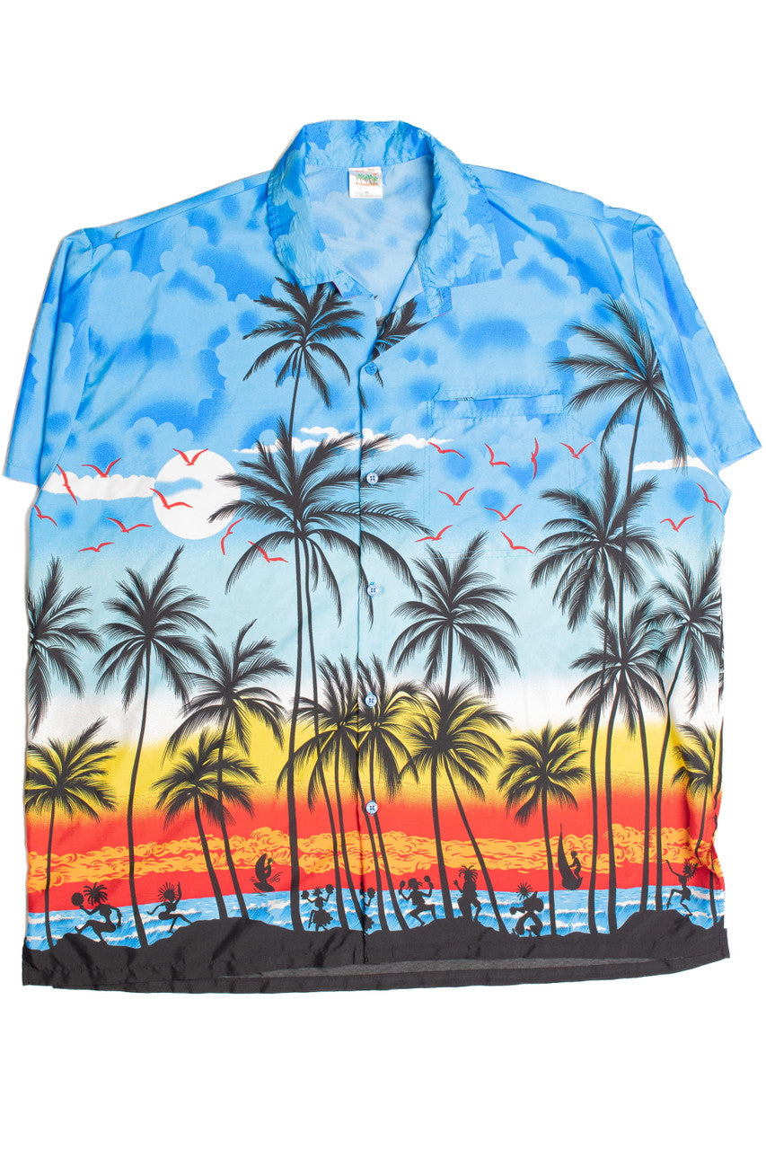 Happy Bay Hawaiian Shirt 2283
