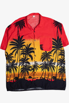 Sunset Red Hawaiian Shirt 2293
