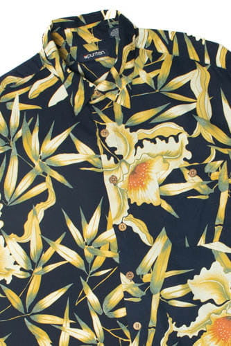 Floral Leafy Hawaiian Shirt 2318
