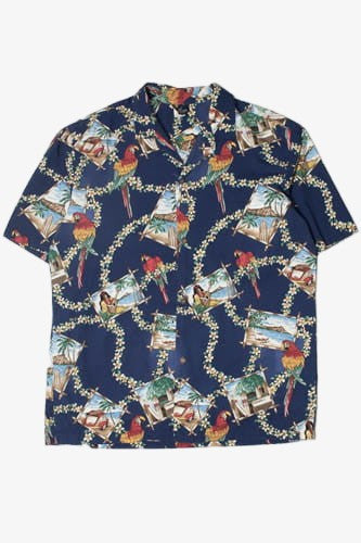 Parrot Royal Creations Hawaiian Shirt