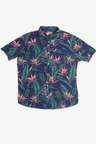 Vintage Coastal Flora Hawaiian Shirt