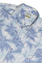 Vintage Light Blue Hawaiian Shirt 2356