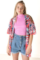 Red Palms Hawaiian Shirt (2010s)