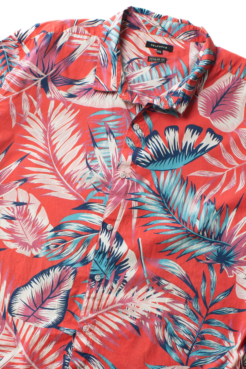 Red Palms Hawaiian Shirt (2010s)