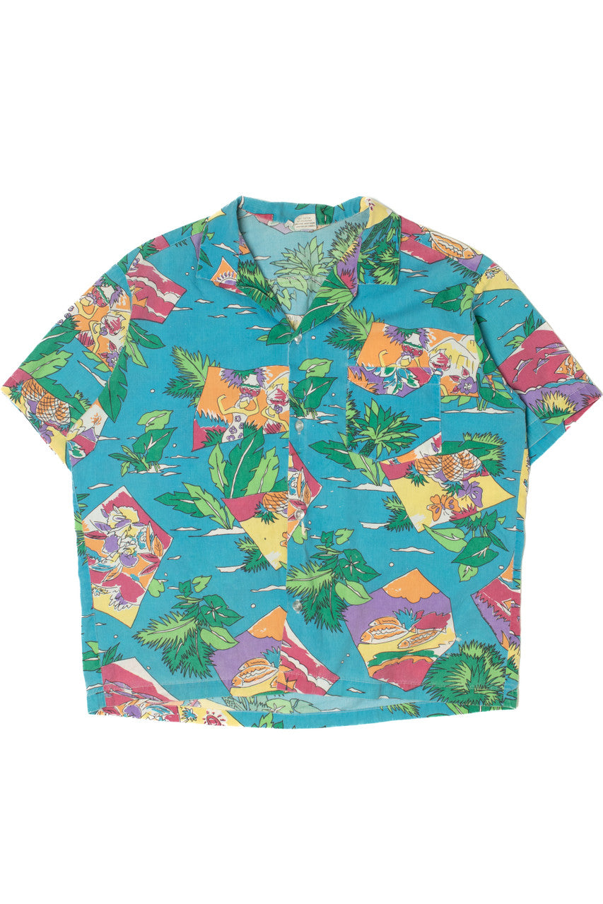 Vintage Tequila Wear by Jose Cuervo Hawaiian Shirt