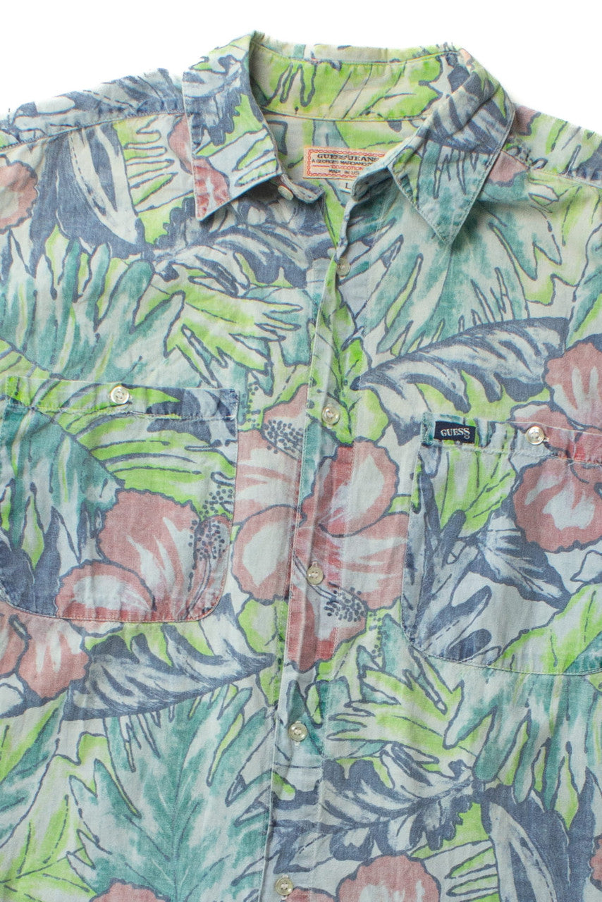 Vintage Guess Jeans Floral Shirt (1990s)