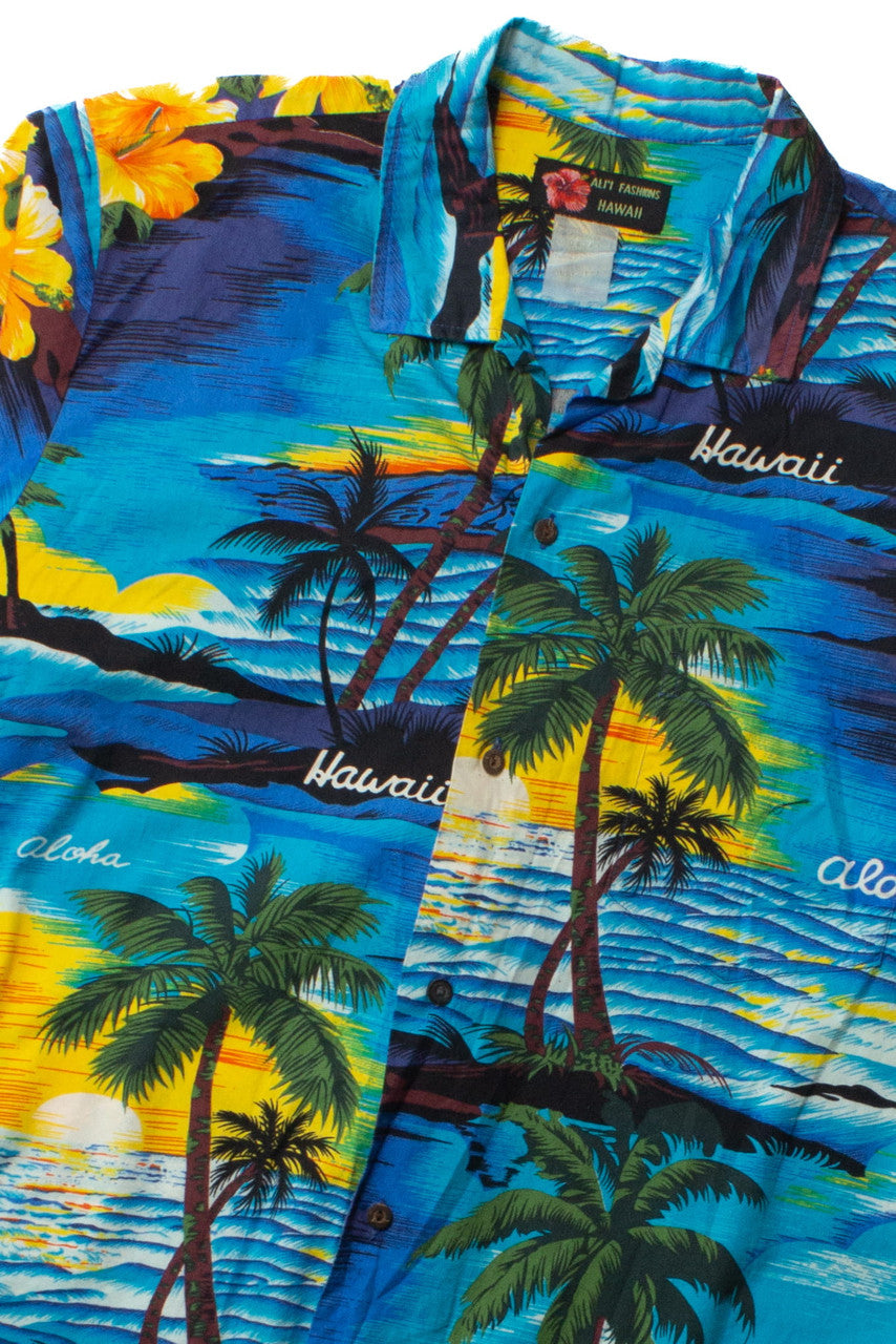 Vintage Ali'i Fashions Aloha Hawaiian Shirt (1990s)