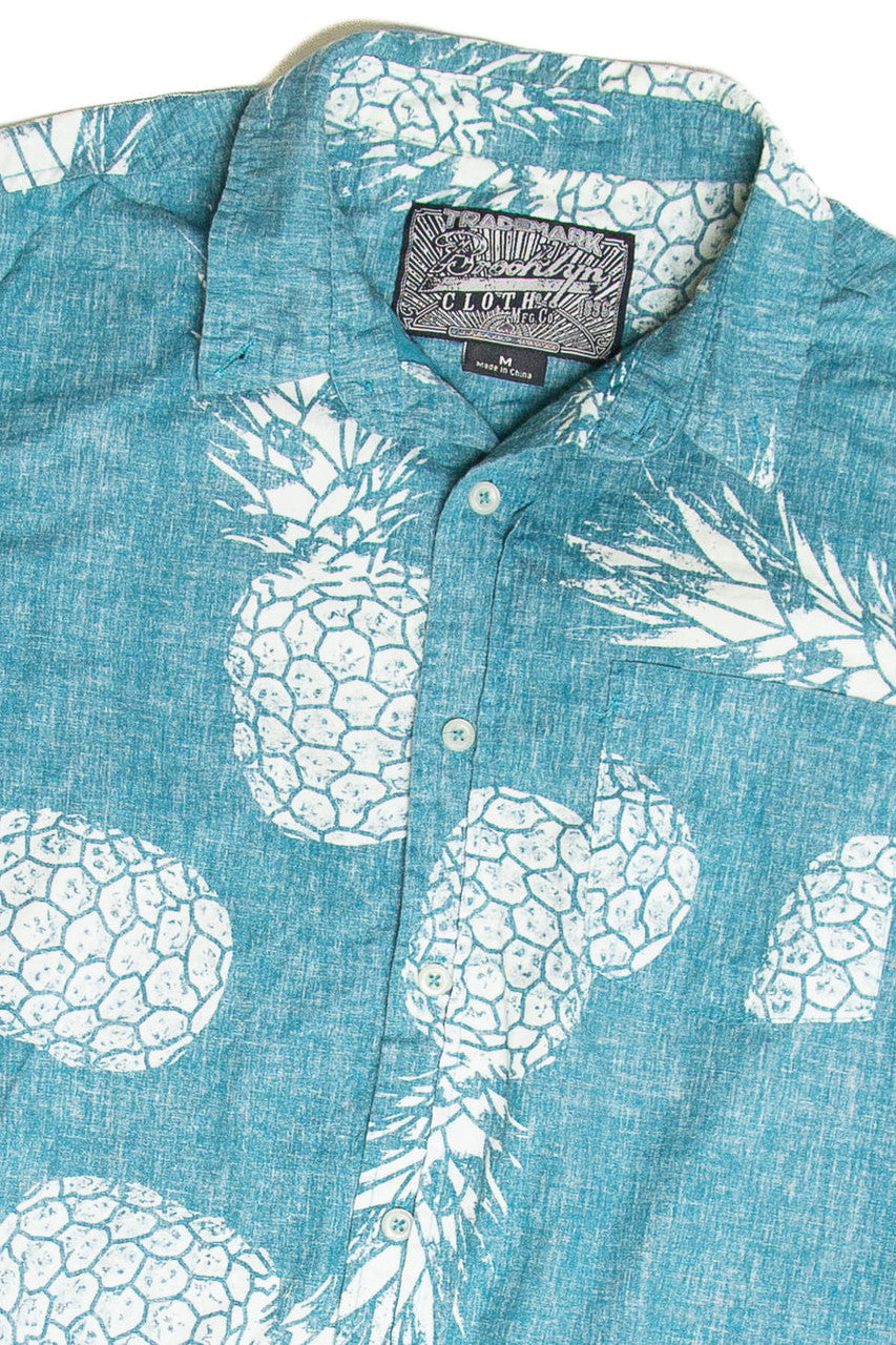 Recycled Brooklyn Pineapple Hawaiian Shirt