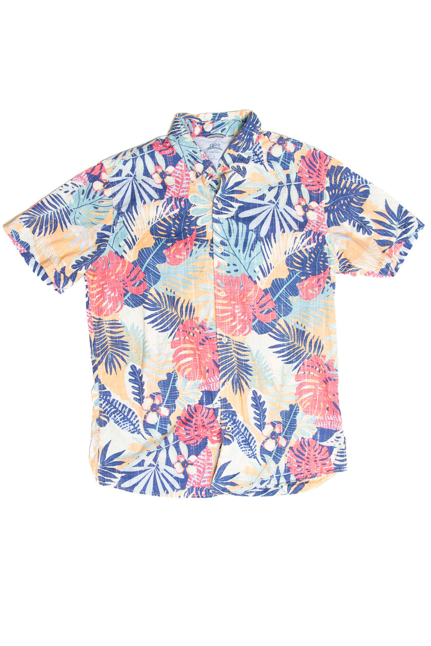 Recycled Multi Color Izod Hawaiian Shirt