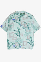 Vintage Falls Creek Light Green Hawaiian Shirt