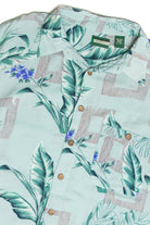 Vintage Falls Creek Light Green Hawaiian Shirt