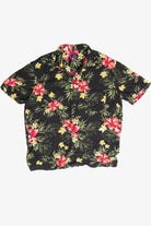 Recycled Black Hawaiian Shirt 2518