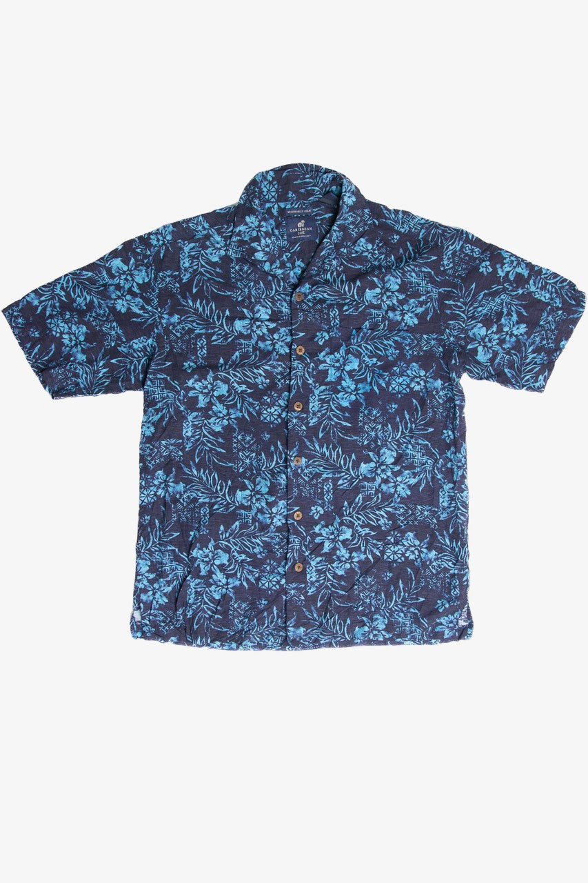 Caribbean Joe Silk Hawaiian Shirt 2519