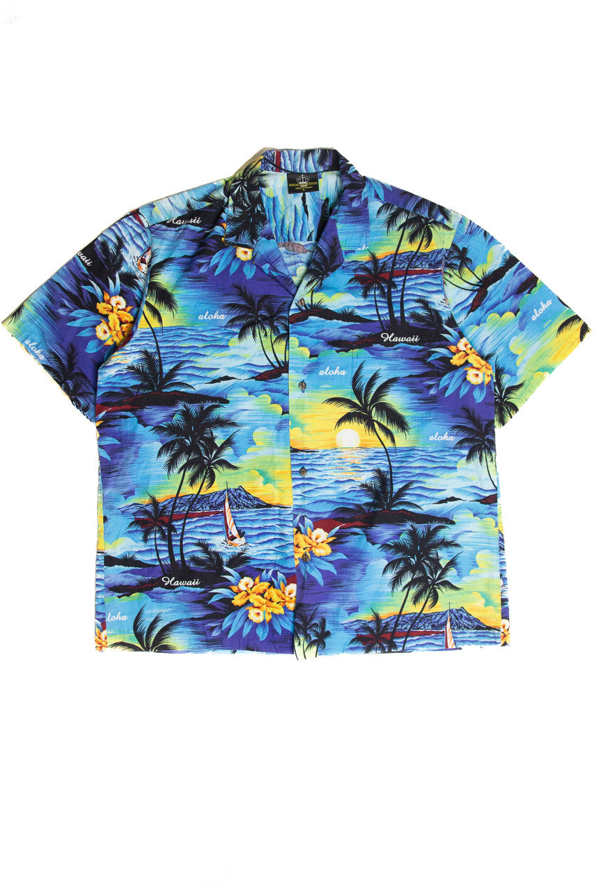 Royal Creations Sunrise Hawaiian Shirt