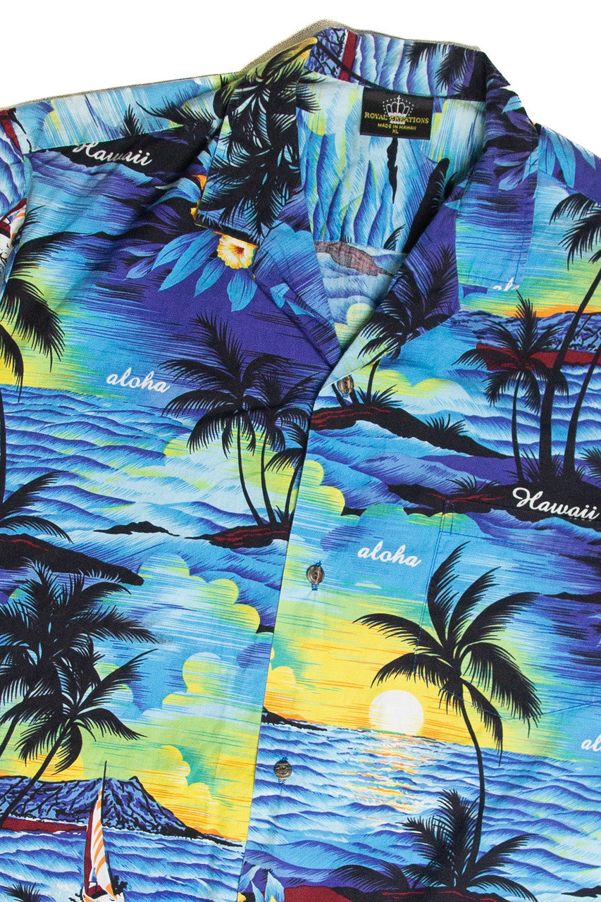 Royal Creations Sunrise Hawaiian Shirt