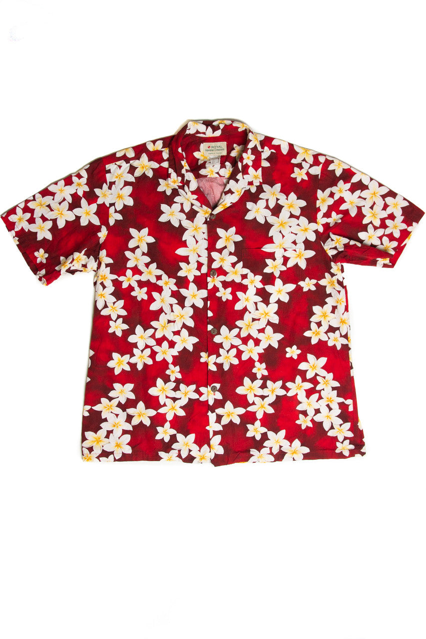 Royal Hawaiian Creations Red Hawaiian Shirt