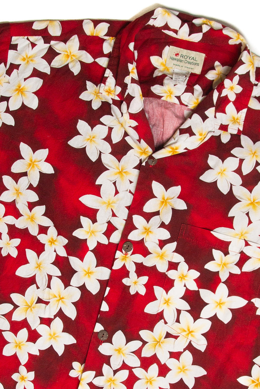 Royal Hawaiian Creations Red Hawaiian Shirt