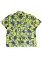 No Boundaries Green Hawaiian Shirt