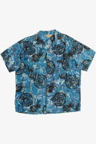 Rare Vintage Hawaiian Shirt With Loop Collar Pilgrim Made And Styled In California 40/50s