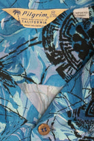 Rare Vintage Hawaiian Shirt With Loop Collar Pilgrim Made And Styled In California 40/50s