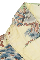 Rare Vintage Hawaiian Shirt With Loop Collar McGregor Made In USA Washable 40/50s