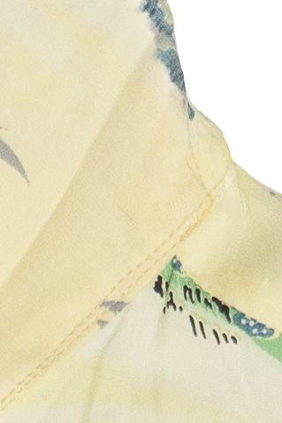 Rare Vintage Hawaiian Shirt With Loop Collar McGregor Made In USA Washable 40/50s