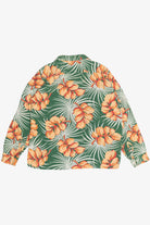 Rare Vintage Hawaiian Shirt With Loop Collar And Double Pockets Sportwear Long-Sleeve 40/50s