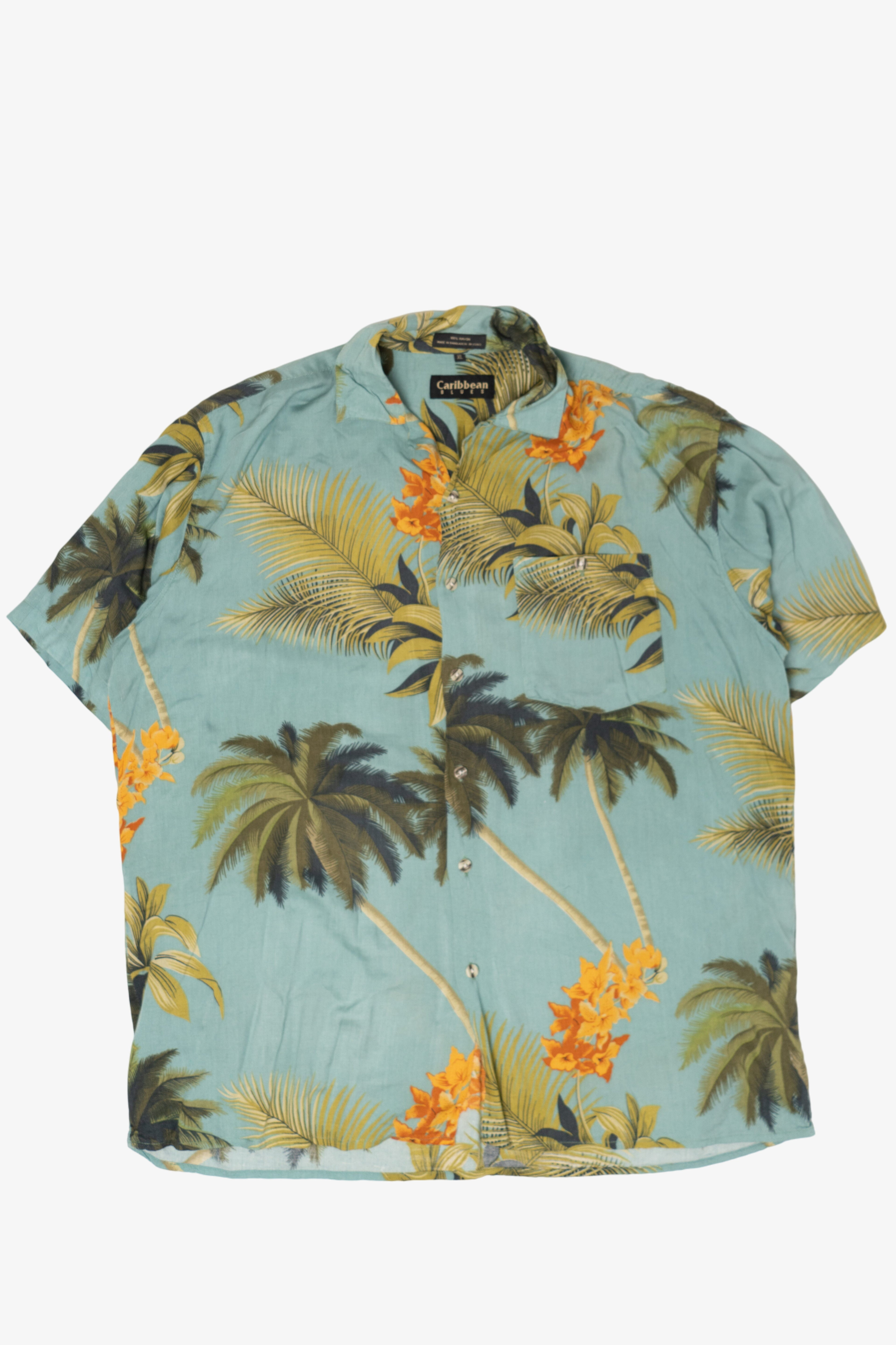 Caribbean Blues Hawaiian Shirt (2010s)
