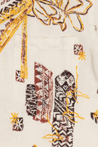 Rare Vintage Hawaiian Shirt With Loop Collar Tropicana Made In Honolulu 40/50s