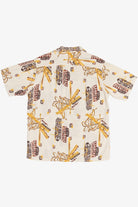 Rare Vintage Hawaiian Shirt With Loop Collar Tropicana Made In Honolulu 40/50s