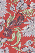 Rare Vintage Hawaiian Long Sleeve Shirt With Loop Collar And Double Pockets Campus Hollywood Styled 40/50s