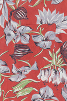 Rare Vintage Hawaiian Long Sleeve Shirt With Loop Collar And Double Pockets Campus Hollywood Styled 40/50s