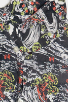 Rare Vintage Hawaiian Shirt With Loop Collar Cook's Cook Look 40/50s