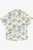 Rare Vintage Hawaiian Shirt Nathan's Montego Bay Jamaica 40/50s