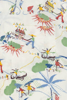 Rare Vintage Hawaiian Shirt Nathan's Montego Bay Jamaica 40/50s