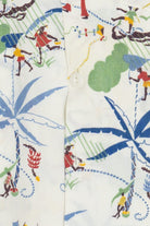 Rare Vintage Hawaiian Shirt Nathan's Montego Bay Jamaica 40/50s