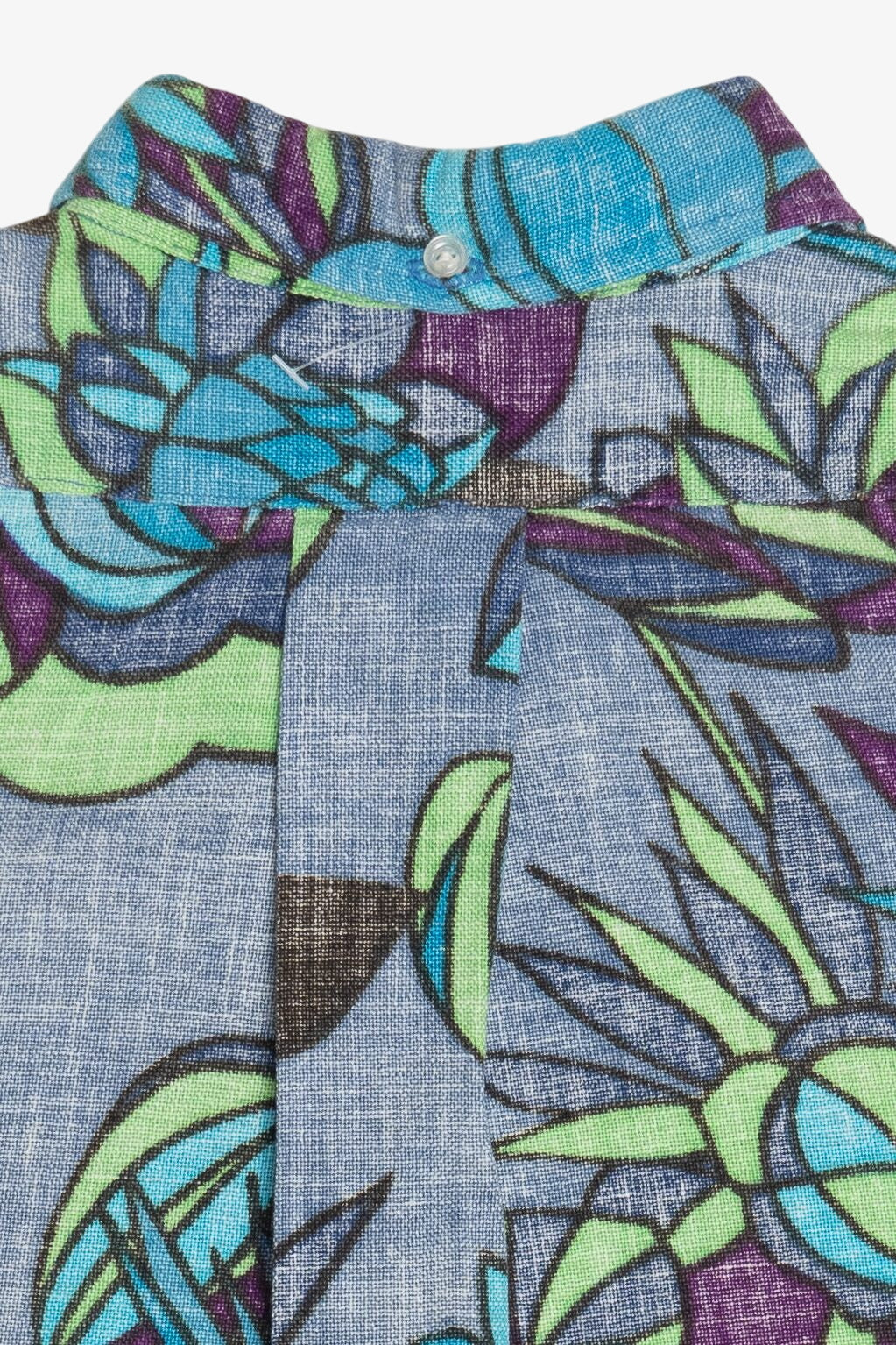 Rare Vintage Hawaiian Quarter Button Down Shirt Robert Rutherford's 40/50s
