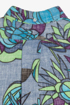 Rare Vintage Hawaiian Quarter Button Down Shirt Robert Rutherford's 40/50s