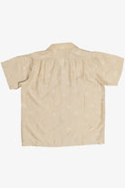 Rare Vintage Hawaiian Shirt With Loop Collar Wah Hing Pure Silk 40/50s