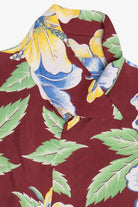 Rare Vintage Hawaiian Women's Shirt With Loop Collar 40/50s