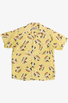 Rare Vintage Hawaiian Shirt With Loop Collar Glover Tailored Man Apparel 40/50s