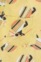Rare Vintage Hawaiian Shirt With Loop Collar Glover Tailored Man Apparel 40/50s