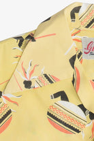 Rare Vintage Hawaiian Shirt With Loop Collar Glover Tailored Man Apparel 40/50s