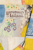 Rare Vintage Hawaiian Shirt Loop Collar Watumull's And Leilani Hawaii 40/50s