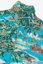 Rare Vintage Hawaiian Shirt With Loop Collar Royal Hawaiian Honolulu 40/50s