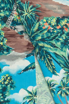 Rare Vintage Hawaiian Shirt With Loop Collar Royal Hawaiian Honolulu 40/50s
