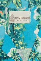 Rare Vintage Hawaiian Shirt With Loop Collar Royal Hawaiian Honolulu 40/50s