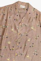 Rare Vintage Hawaiian Shirt With Loop Collar Royal Hawaiian Honolulu 40/50s